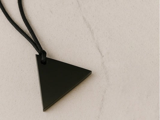 Ciondolo in Shungite Triangolo